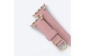 Smartwatch - Accessoires - AmazingThing Class Band Leather Strap for Apple Watch 45 / 46 / 49 mm - Pink - TGL49RG