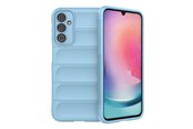 Mobiel - Covers & Cases - Hurtel Magic Shield Case for Samsung Galaxy A24 4G Flexible Armored Cover Light Blue - 9145576277621