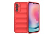 Mobiel - Covers & Cases - Hurtel Magic Shield Case for Samsung Galaxy A24 4G Flexible Armored Cover Red - 9145576277591