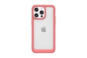 Mobiel - Covers & Cases - Hurtel Reinforced Case with a Flexible frame for iPhone 15 Pro Outer Space - Red - 9145576279670