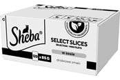 Katten - Sheba Select Slices Poultry flavors - wet cat food - 120 x 85g - 4770608265571