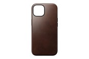 Mobiel - Covers & Cases - Nomad Modern Leather Case - iPhone 15 | Rustic Brown | Horween - NM01607885