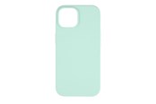 Mobiel - Covers & Cases - Pomologic CoverCase Silicone iPhone 15 Turquoise W/Magsafe - POM-IPCCS15MS-705