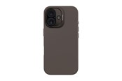 Mobiel - Covers & Cases - Decoded AntiMicrobial Silicone Backcover for iPhone 16 Phantom (Black) - D25IPO16BCS9PM