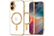 Mobiel - Covers & Cases - Tech-Protect MagFlex MagSafe Case for iPhone 17 - Clear Gold - 5906302319695