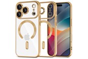 Mobiel - Covers & Cases - Tech-Protect MagFlex MagSafe Case for iPhone 17 Pro Max - Clear Gold - 5906302319725