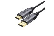 Beelscherm- en tv-kabel - Tech-Protect UltraBoost DisplayPort / HDMI 2.0 4K 60Hz 2m Cable - Black - 5906302321797