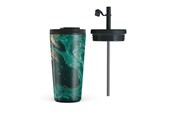 Keuken accessoires - Burga Emerald Pool - Travel Mug 500ml with Flap & Straw Set - 950350