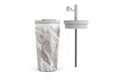 Keuken accessoires - Burga Snowstorm - Travel Mug 500ml with Flap & Straw Set - 950358