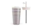 Keuken accessoires - Burga Old Money - Travel Mug 500ml with Flap & Straw Set - 950468