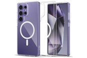 Mobiel - Covers & Cases - Tech-Protect FlexAir Hybrid MagSafe Case for Samsung Galaxy S25 Ultra - Clear - 5906302322367