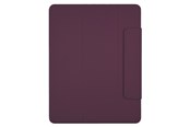 Tablet - Hoezen - Pomologic BookCover w Mag iPad Air 13 M2/M3/M4 Burgundy - POM-24BCSMA129-805
