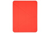 Tablet - Hoezen - Pomologic - BookFold Clear for iPad 11/ 10.9 10th Gen Clear/Red - POM-CLOC10-204