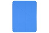 Tablet - Hoezen - Pomologic - BookFold Clear for iPad Air 11 M2/M3/M4 Clear/Blue - POM-CLOCA109-202