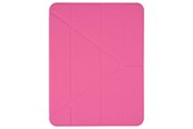 Tablet - Hoezen - Pomologic - BookFold Clear for iPad Air 11 M2/M3/M4 Clear/Pink - POM-CLOCA109-207