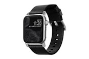 Smartwatch - Accessoires - Nomad - Modern Band - 44mm/42mm | Silver Hardware | Black Leather - NM1A41SM00