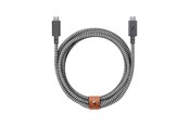 USB-kabel - Native Union Belt USB cable - BELT-PRO2-ZEB-NP