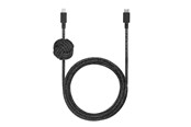 USB-kabel - Native Union Night Cable - NCABLE-CL-CS-BK-NP