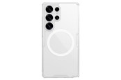 Mobiel - Covers & Cases - Nillkin Nature TPU Pro Magnetic Case with MagSafe for Samsung Galaxy S25 Ultra - White - 6902048289840