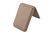 Mobiel - Overige accessoires - Pomologic Card Wallet Stand Taupe w/Mag - POM-CWS-303