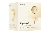 Schakeleenheden - AVOLT Square 2 Socket extender with 30W Dual USBC Beige - SQ2-EUFC30-WMBE