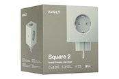 Schakeleenheden - AVOLT Square 2 Socket extender with 30W Dual USBC Oak Green - SQ2-EUFC30-WMOG