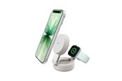 Mobiel - Adapters & Opladers - Belkin UltraCharge 25w Qi2 Compact 2in1 for phone and watch Sand - WIZ043kqSD