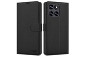 Mobiel - Covers & Cases - Tech-Protect Wallet Case for Motorola Moto G67 / G77 - Black - 5906302323258