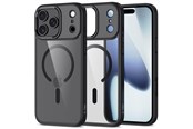 Mobiel - Covers & Cases - Tech-Protect  MagMat MagSafe Case for iPhone 17 Pro Max - Clear Black - 5906302330003