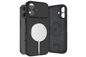 Mobiel - Covers & Cases - Tech-Protect Silicone MagSafe Case for iPhone 17 - Black - 5906302330133