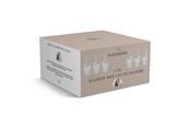 Tafeldekking - Olsen Home - Glass Cup With Lid & Straws - 6 Pack - 5740007817021