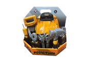 Doen-alsof spelen - Power X Tool Belt Combo Set.Helmet w/Light 22 pc - 20494