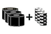 Papier, fotopapier en etiketten - Zebra Z-Select 2000T - ZIPSHIPKIT3