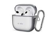 Mobiel - Covers & Cases - Tech-Protect Slim Hook Case for AirPods 4 - Gray - 5906302370269