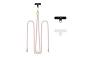 Mobiel - Covers & Cases - Tech-Protect C2S Rope Crossbody Strap - Pink - 5906302371228