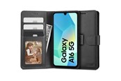 Mobiel - Covers & Cases - Tech-Protect Wallet Case for Samsung Galaxy A16 4G / 5G - Black - 5906302372706
