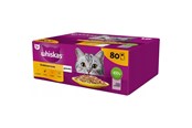 Katten - Whiskas Poultry in jelly – wet cat food – 80x85g - 5900951318108