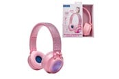 Muziek - Lexibook 3D Pink Strass design Bluetooth® and wired headphones - 80207