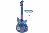 Muziek - Stitch Electronic Lighting Guitar with Mic in glas - 89037
