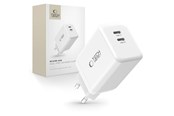 Mobiel - Adapters & Opladers - Tech-Protect NC45W-GAN 2-PORT PD45W Charger - White - 5906302372393