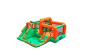 Buiten spelen - Doctor Dolphin Actionworld springkussen incl. 450 watt blower - 72024