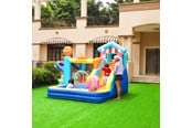 Buiten spelen - Doctor Dolphin Candyshop Springkasteel incl. 450 watt blower - 72010