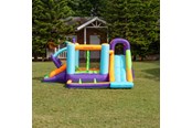 Buiten spelen - Doctor Dolphin Jump n`fun Springkasteel incl. 450 watt blower - 82003