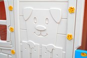 Buiten spelen - Elite Toys Speelhuis "Fantasy" XL met deuren en ramen - 6951289