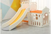 Buiten spelen - Elite Toys Kids Zone activiteiten glijbaan met basketbal en een grot - 6950974