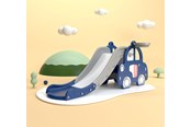 Buiten spelen - Elite Toys Kids Zone auto met glijbaan en basketbal - 6950978