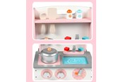 Speelkeuken en apparatuur - Elite Toys Kids Zone opvouwbare tafel-speelkeuken Pink - 6951391
