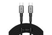 USB-kabel - Tech-Protect UltraBoost DNA USB-C PD100W/5A 300 cm - Grey - 5906302380848