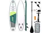 Spelen met water - FunWater SUPFW69A SUP Paddleboard 3.35m - Green/White - SUPFW69A