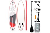 Spelen met water - FunWater SUPFW69C SUP Paddleboard 3.35m - Red/White - SUPFW69C